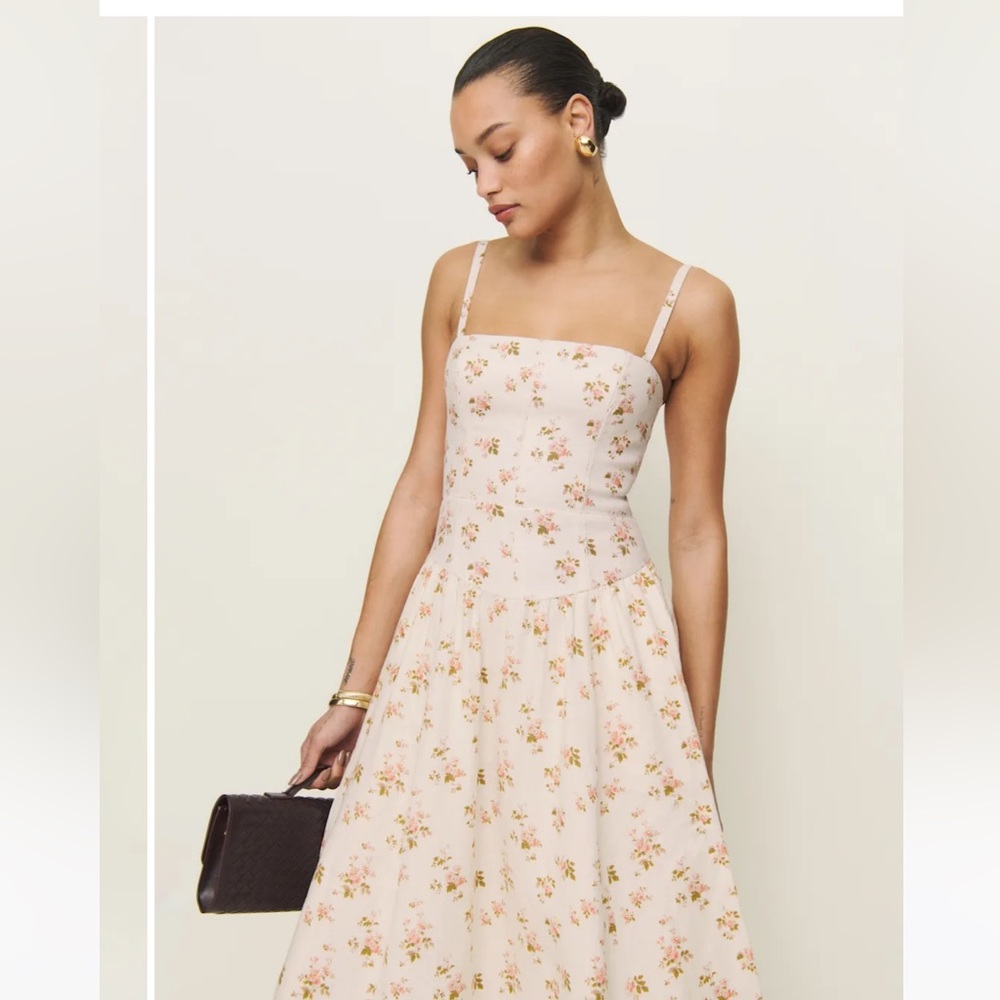 Reformation Katarin linen dress (2) - Picture 2 of 9